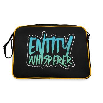 Chuchotement d’entité Paranormal - Sac Retro - noir/or - Dos