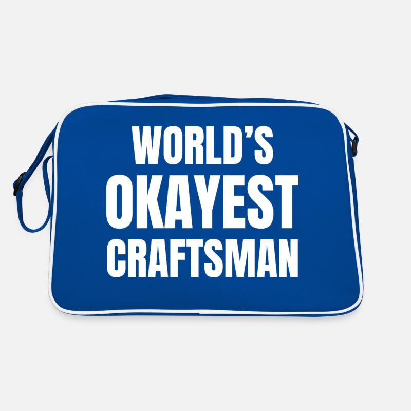 Craftsman Handyman Craft Tool Construction Site Retro Bag