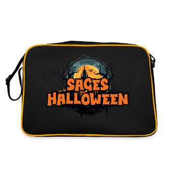 Gosages - Halloween Special - Retro Bag - black/gold - Back