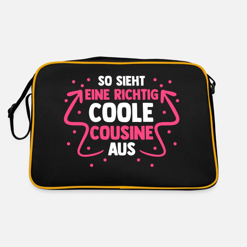 Cousinen Cousine Retro Tasche