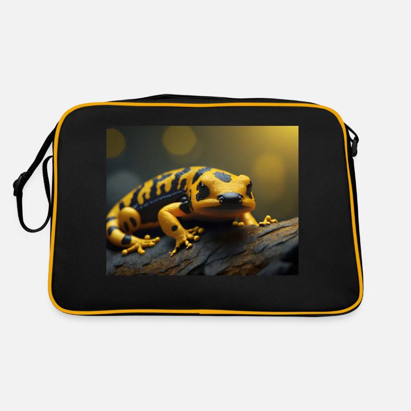 Animaux mignons en hibernation – salamandre de feu Sac Retro