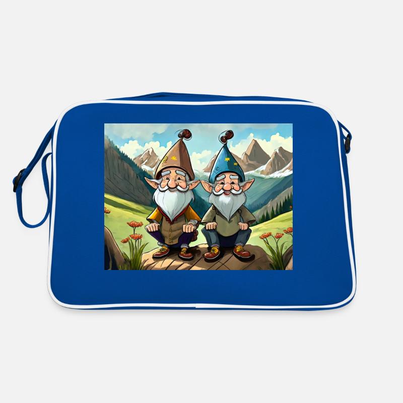 deutsche Kinderreime Himpelchen und Pimpelchen Retro Tasche