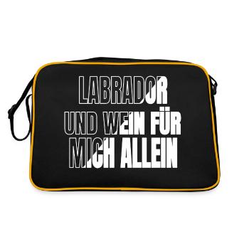 Liberte Egalite Wine Spritzer at Coffee - Retro Bag - black/gold - Back