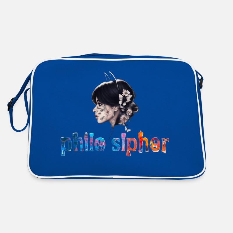 Verlorenes Mädchen Retro Tasche