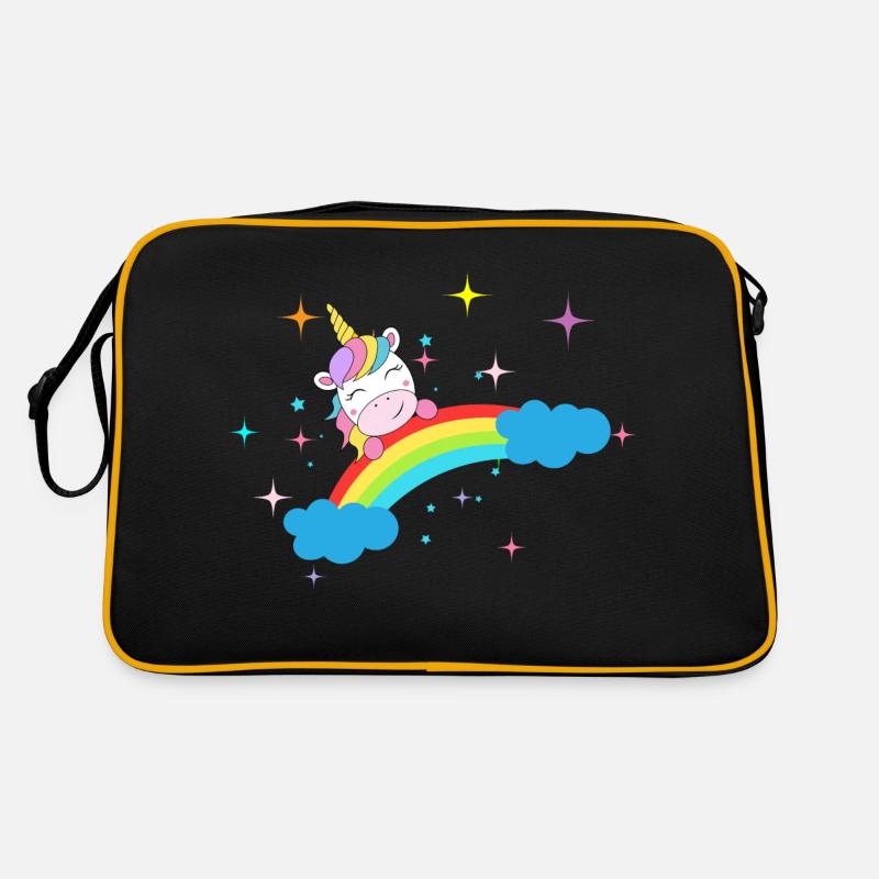 Einhorn Retro Tasche