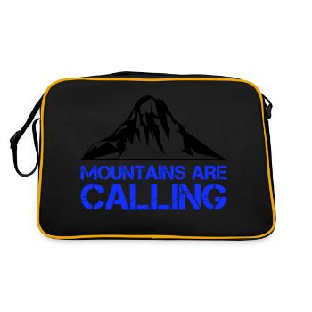 Montagnes Montagnes - Sac Retro - noir/or - Dos
