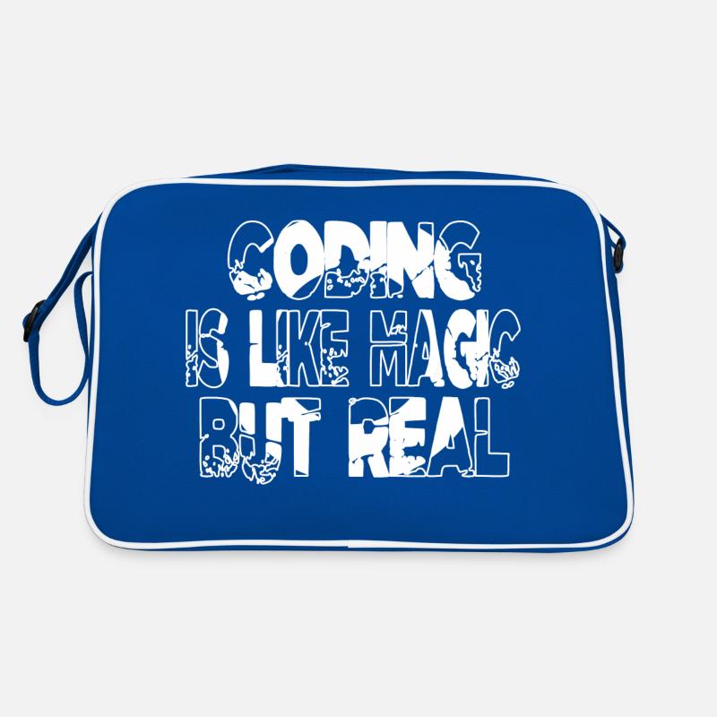 IT Solutions Happy Present Developer Community Retro Bag