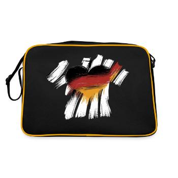 VÊTEMENTS DE SOUTIEN - Sac Retro - noir/or - Dos