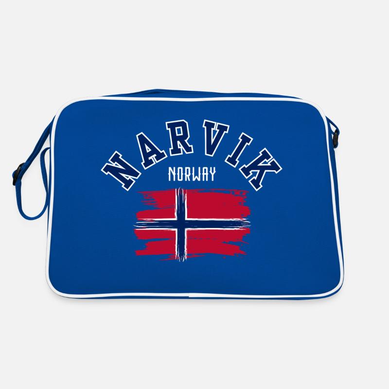 Narvik Norway Retro Bag
