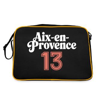 Aix-en-Provence 13 - Sac Retro - noir/or - Dos