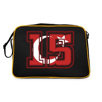 Burdur - Sac Retro - noir/or - Dos