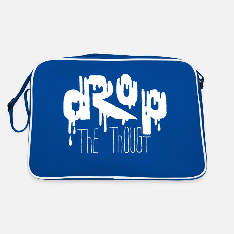 Pensées profondes – Conception créative pour les penseurs Sac Retro