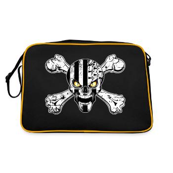 breizh skull 06 - Sac Retro - noir/or - Dos