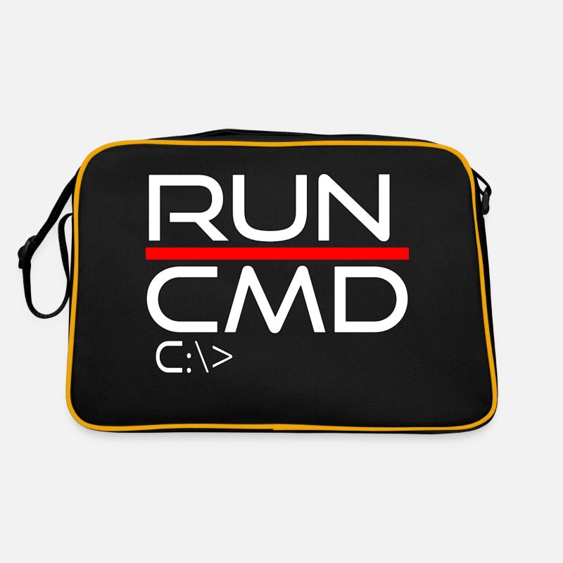 run cmd Retro Tasche