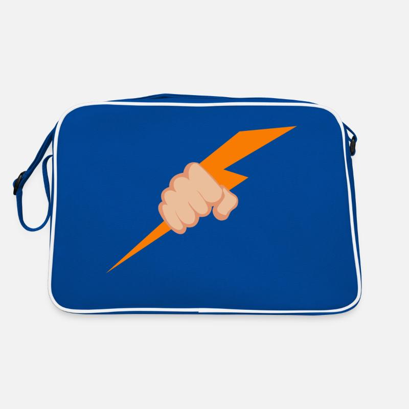 Hand Lightning Retro Tasche