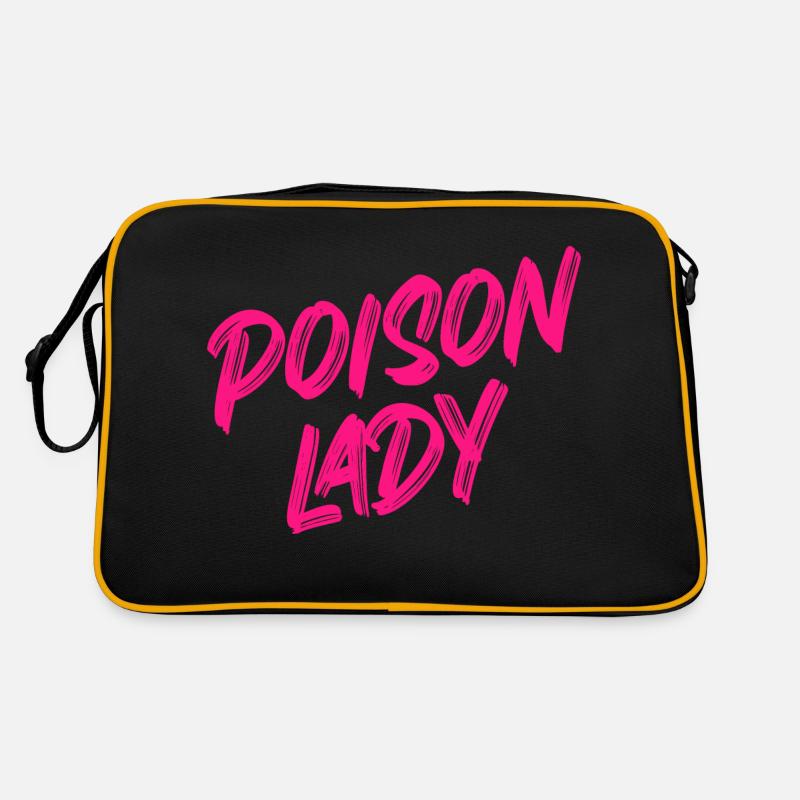 Poison Lady (pink) Retro Bag