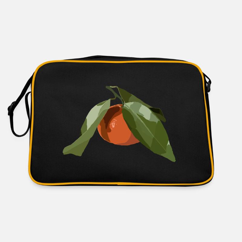 Clementine - Retro Tasche - Schwarz/Gold