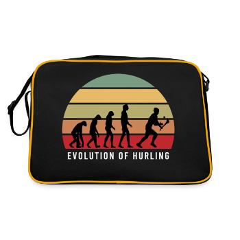 The Evolution of Hurling - Retro Bag - black/gold - Back