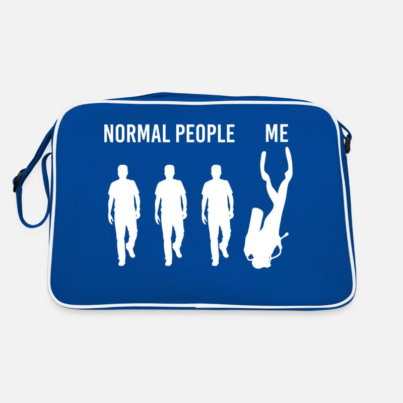 Normal People Me Dive Scuba Diverg Sac Retro