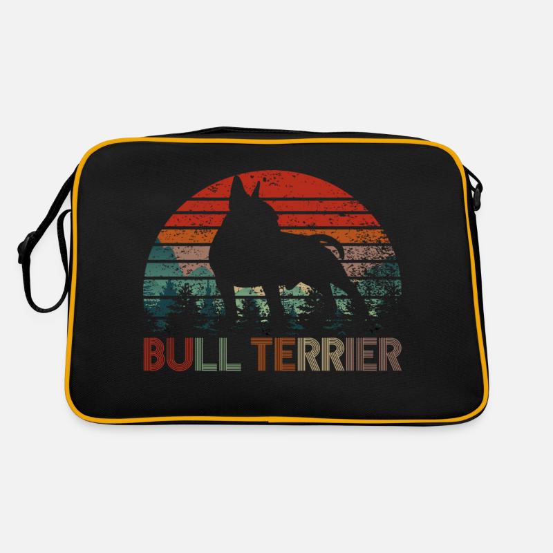 Bullterrier Retro Tasche