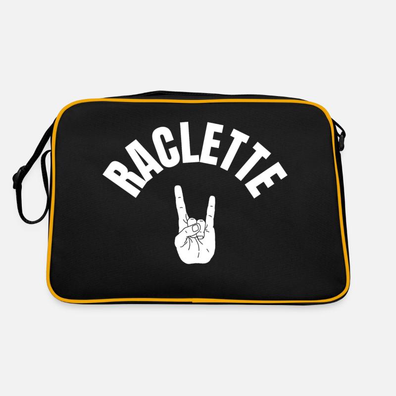 Raclette is cool - Signe de la main Sac Retro
