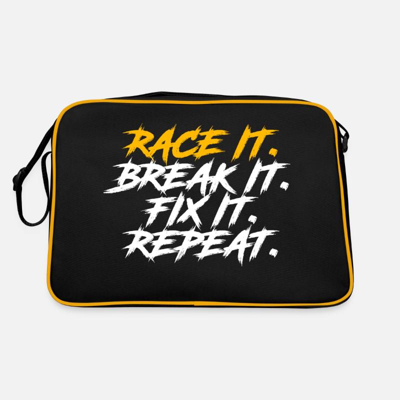 Drôle De Construire Il Tune It Race It Break It Fix It Fix It Sac Retro