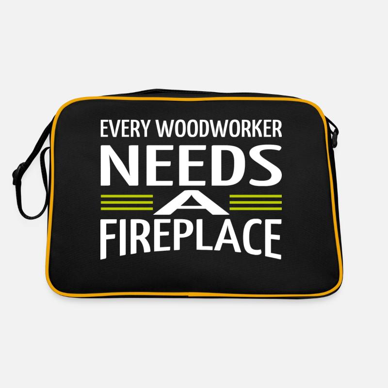badge forestier hearbeat travail forestier Sac Retro