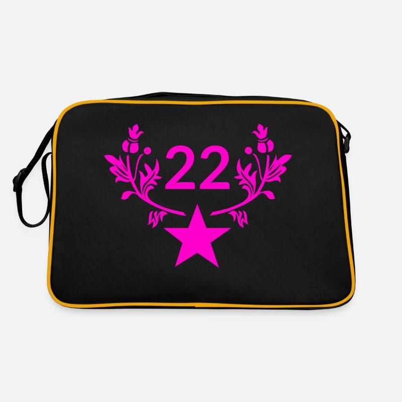 Geburtstag Retro Tasche