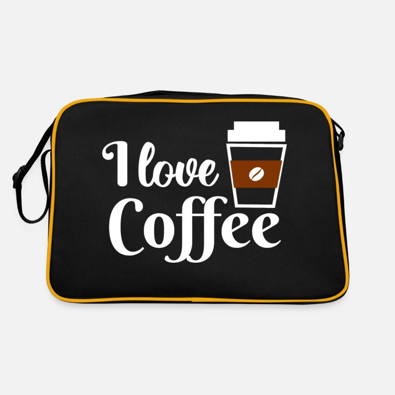 I love coffee Retro Bag