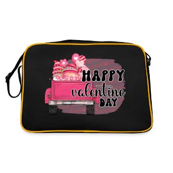 Happy Halloween - Retro Bag - black/gold - Back