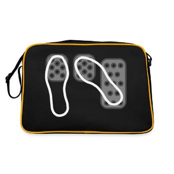 Pédales - Sac Retro - noir/or - Dos