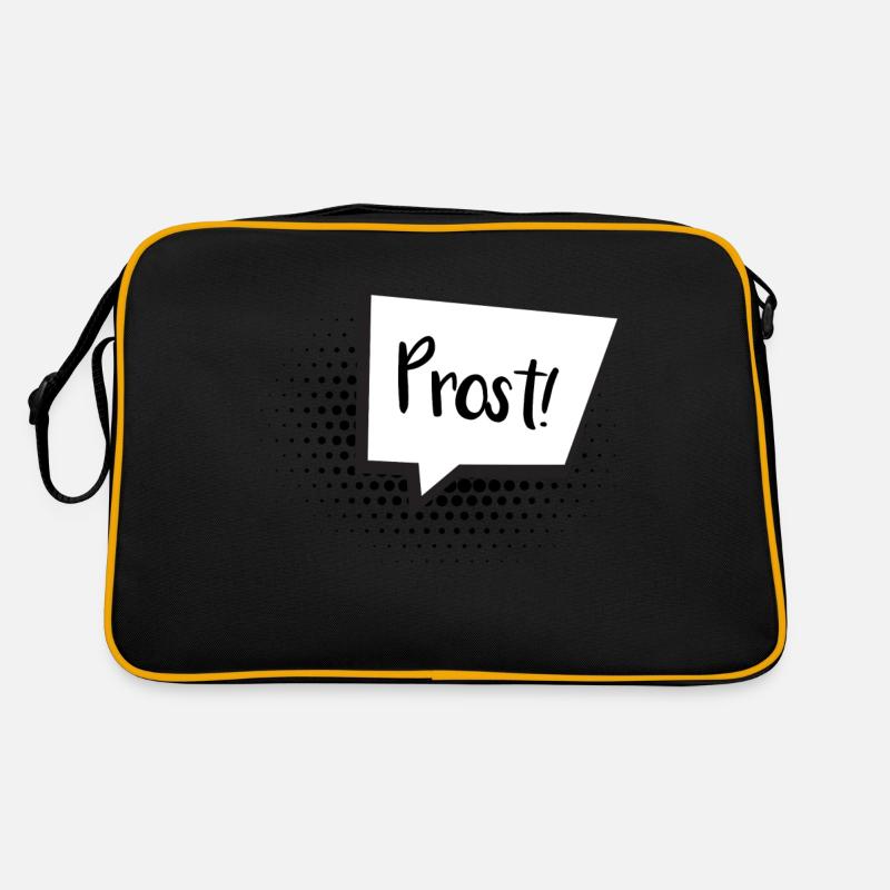 Prost Sprechblase Retro Tasche