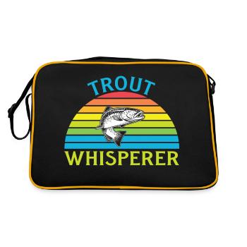 Pêcheurs Pêche Pêche Pêcheurs Pêcheurs Poisson Poisson - Sac Retro - noir/or - Dos