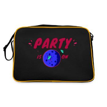 Lieu de la fête - Sac Retro - noir/or - Dos