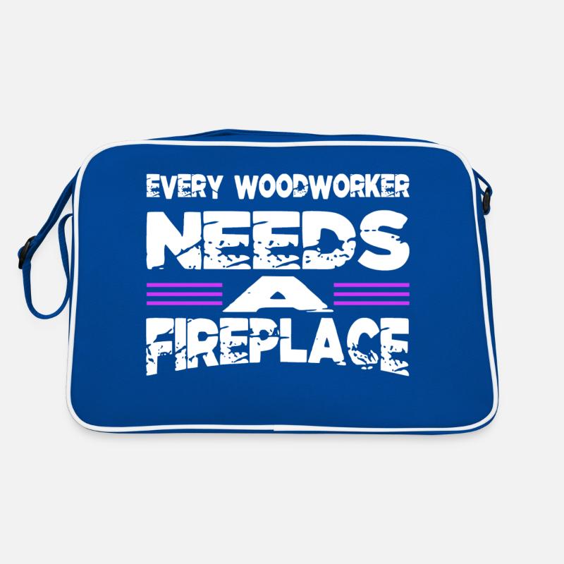 carpenter tshirts gift idea Retro Tasche