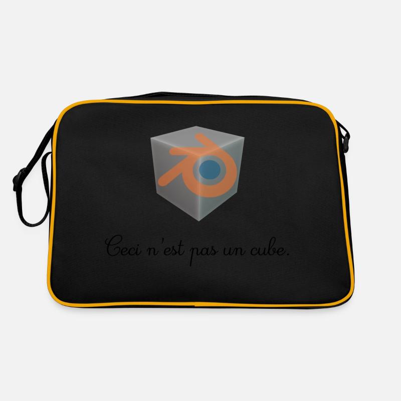 This is not a cube Retro Bag