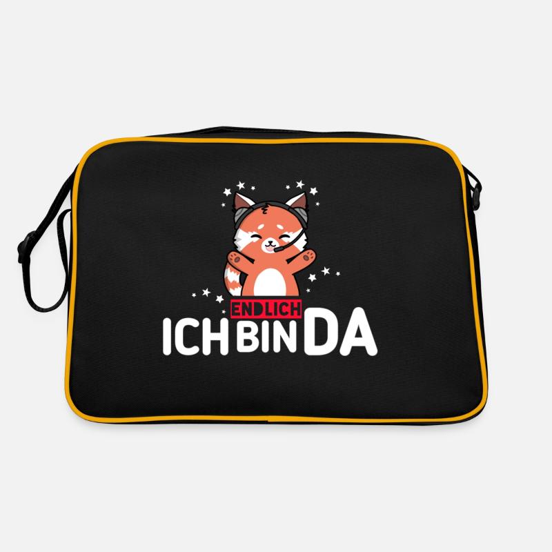 Ich Bin Da - Anime Love Retro Tasche