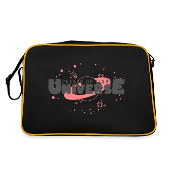 Univers - Sac Retro - noir/or - Dos