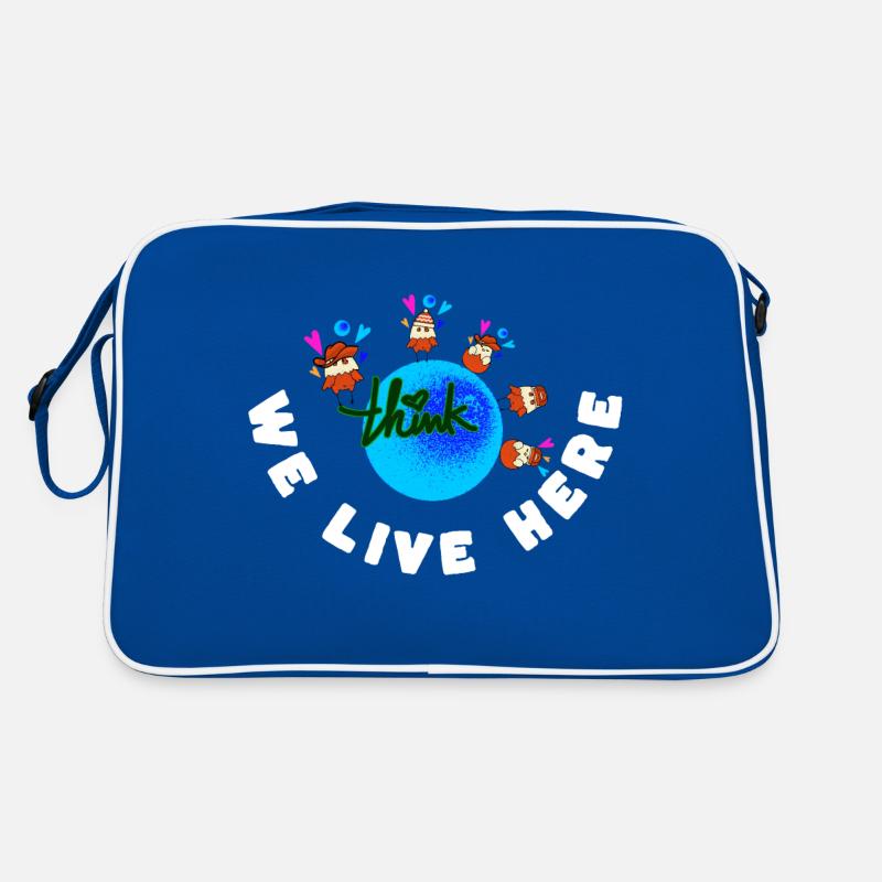 Erden Spruch Retro Tasche