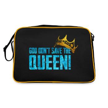 Dieu ne sauve pas le Quen - Sac Retro - noir/or - Dos