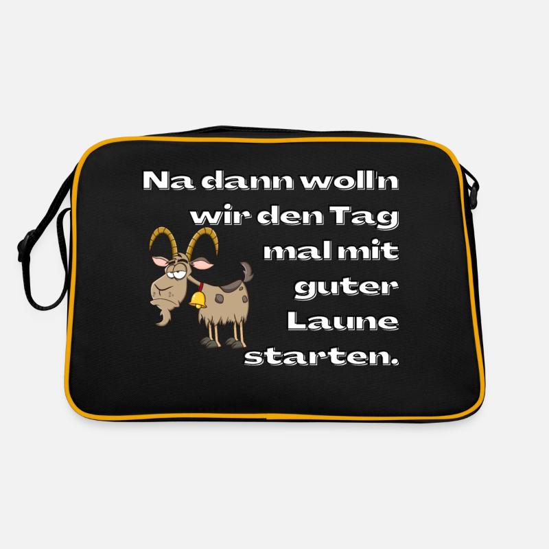 Gute Laune In Den Tag 2 Retro Tasche