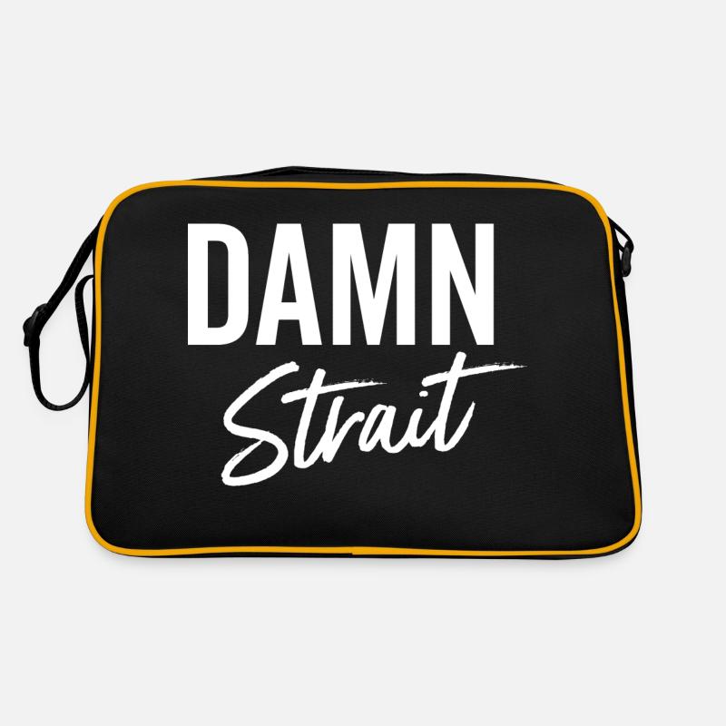 Maudit détroit Sac Retro