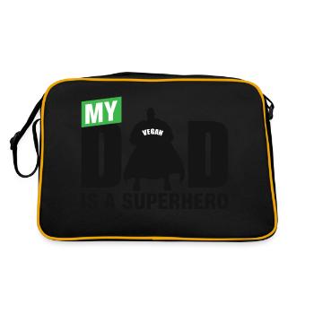 Mon père est un super-héros - Sac Retro - noir/or - Dos