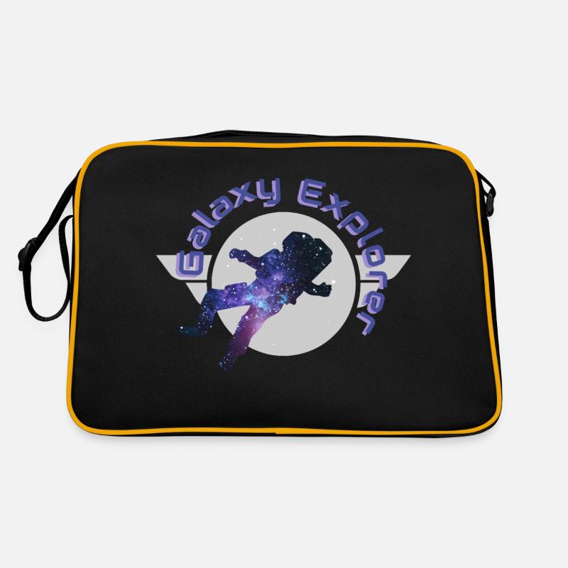 Galaxy Explorer Galaxy Space Astronaut Cadeau Sac Retro