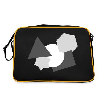 Forme - Sac Retro - noir/or - Dos