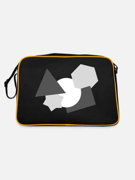 Forme - Sac Retro - noir/or - Dos