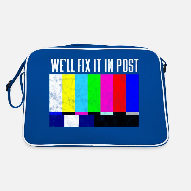 We'll fix it in post Retro Tasche