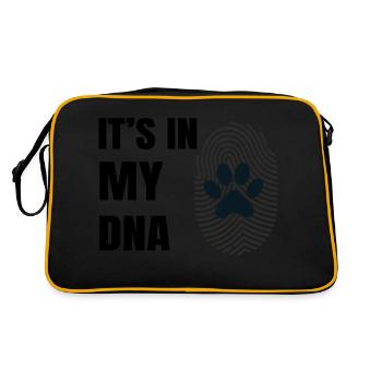 Hund Dog - Retro Bag - black/gold - Back