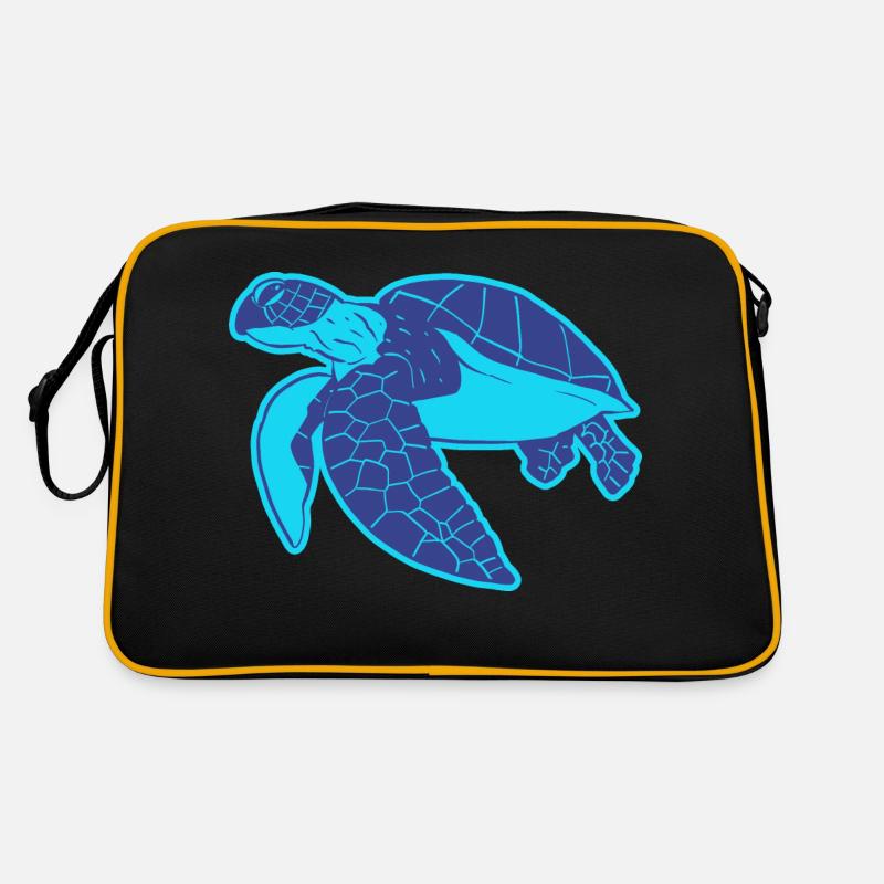 Die Schildkröte Retro Tasche