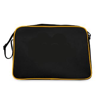 Black Cloud - Retro Bag - black/gold - Back